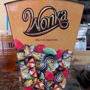 Wonka 2023 Film Popcorn Bucket